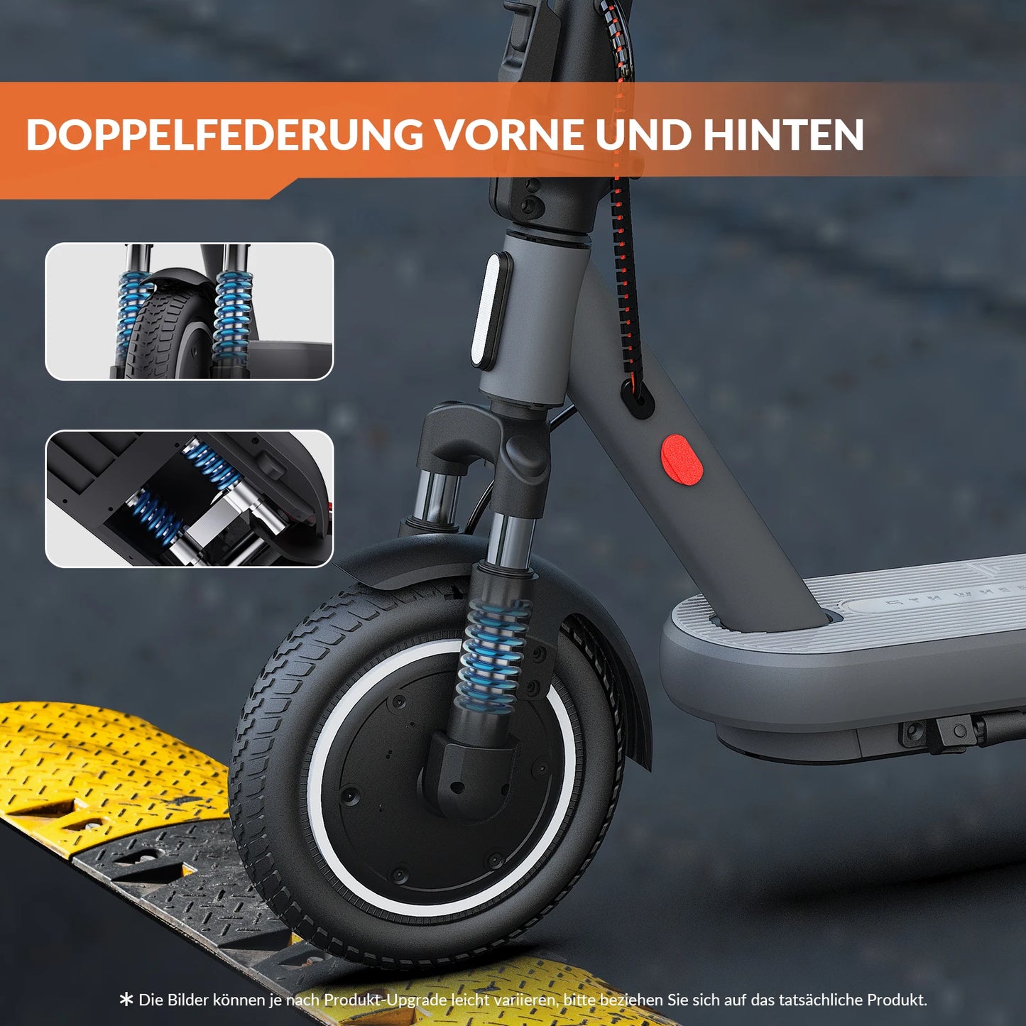 5TH WHEEL ES14 （ABE)Adult E-Scooter 400W Motor 48V 7.5AH Battery City Electric Scooter 10" Solid Tires Foldable EScooter.