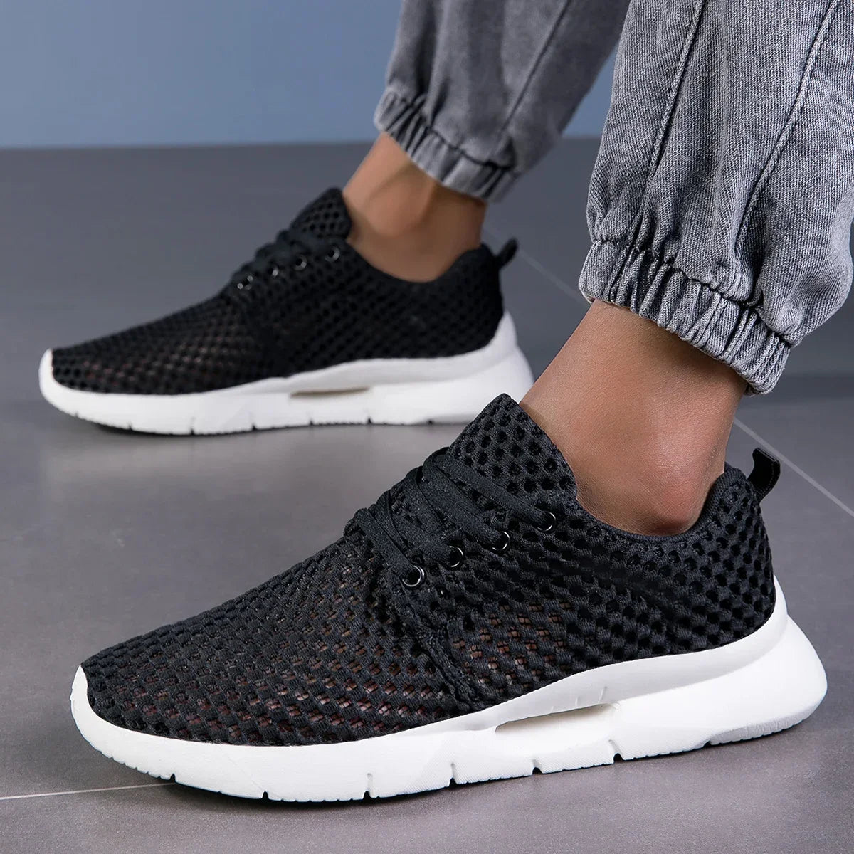 New Summer Summer Sneakers Men White Shoes Outdoor Comfort Walking Shoes Breathable Mesh Tennis Men Casual Shoes for Man.