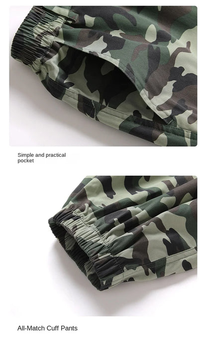 Fan Pants Cold Fishing Pure Cotton Site Welder Camping Ride Climbing Hiking Sports Fan Suit Air-Conditioning Clothes Fan Cooling