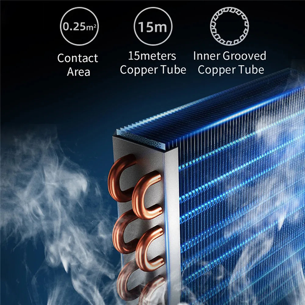 3.2L Household Dehumidifier Moisture Absorbent Desktop Air Dryer Drying Machine Electric Absorber Bedroom Kitchen LED Display.