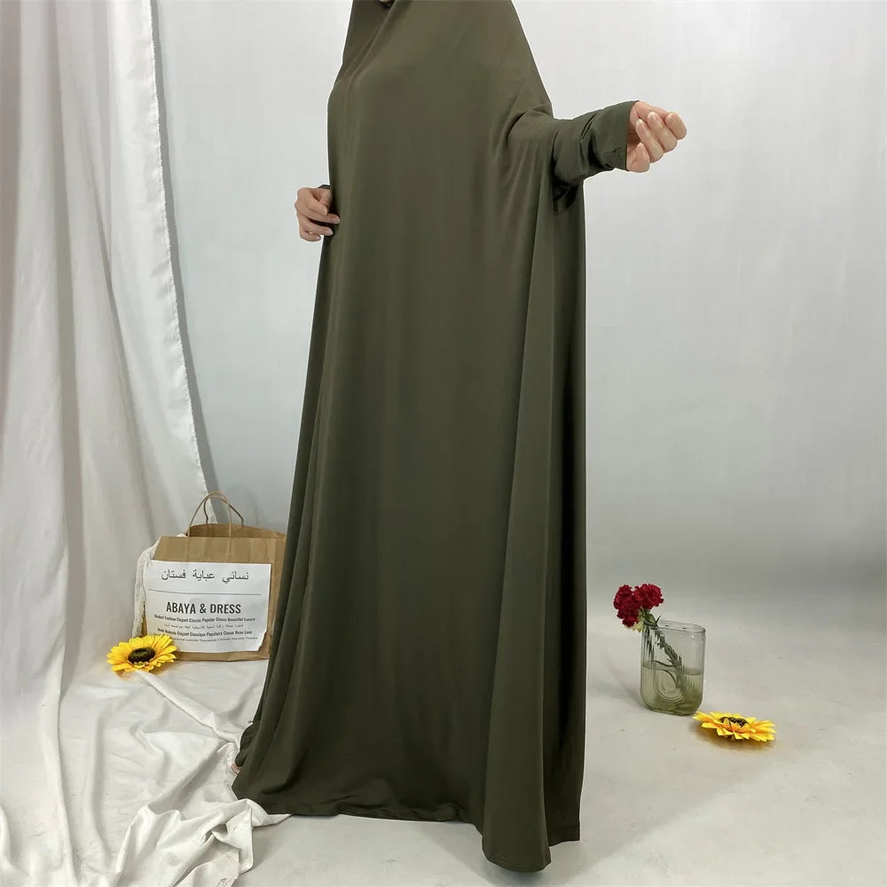 Middle East Muslim Fashionable Hooded Dress Dubai Arab Elegant Robe Elegant Long Shirt for Women with Hood from Mainland China