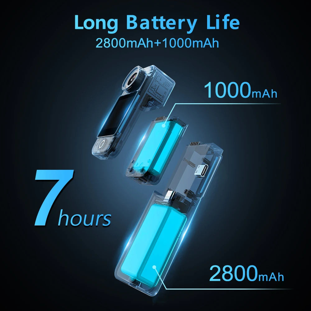 SJCAM C300 Pocket Action Camera 4K FHD With Long Battery Life Video 30M Waterproof 5G WiFi Camera Sport Action Cam.