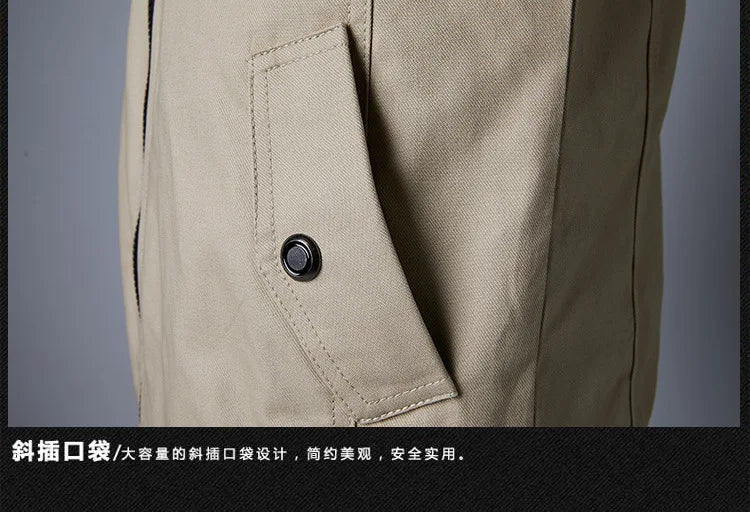 Autumn Winter Windbreaker Male Waterproof Field Jackets Hiking Camping Coat Casual Baseball Jacket Fishing Outerwear Man Clothes.