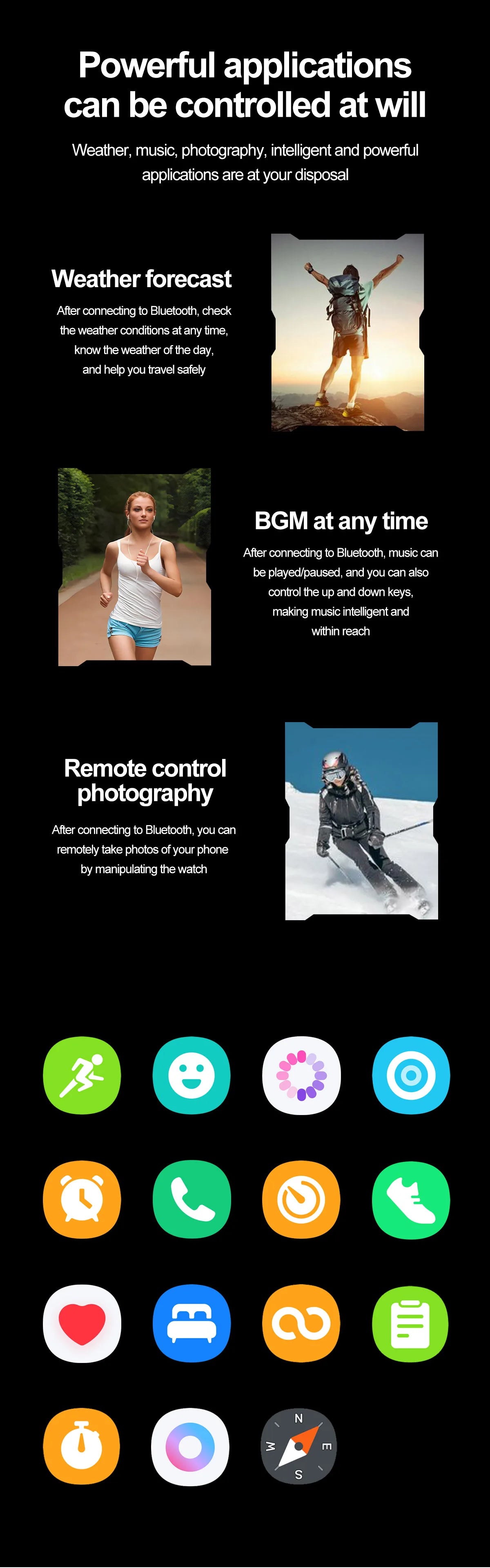 VALDUS VG40 PRO Smartwatch Man Woman AMOLED GPS  Bluetooth Call Heart Rate Voice Assistant Long battery life Sports Smart Watch