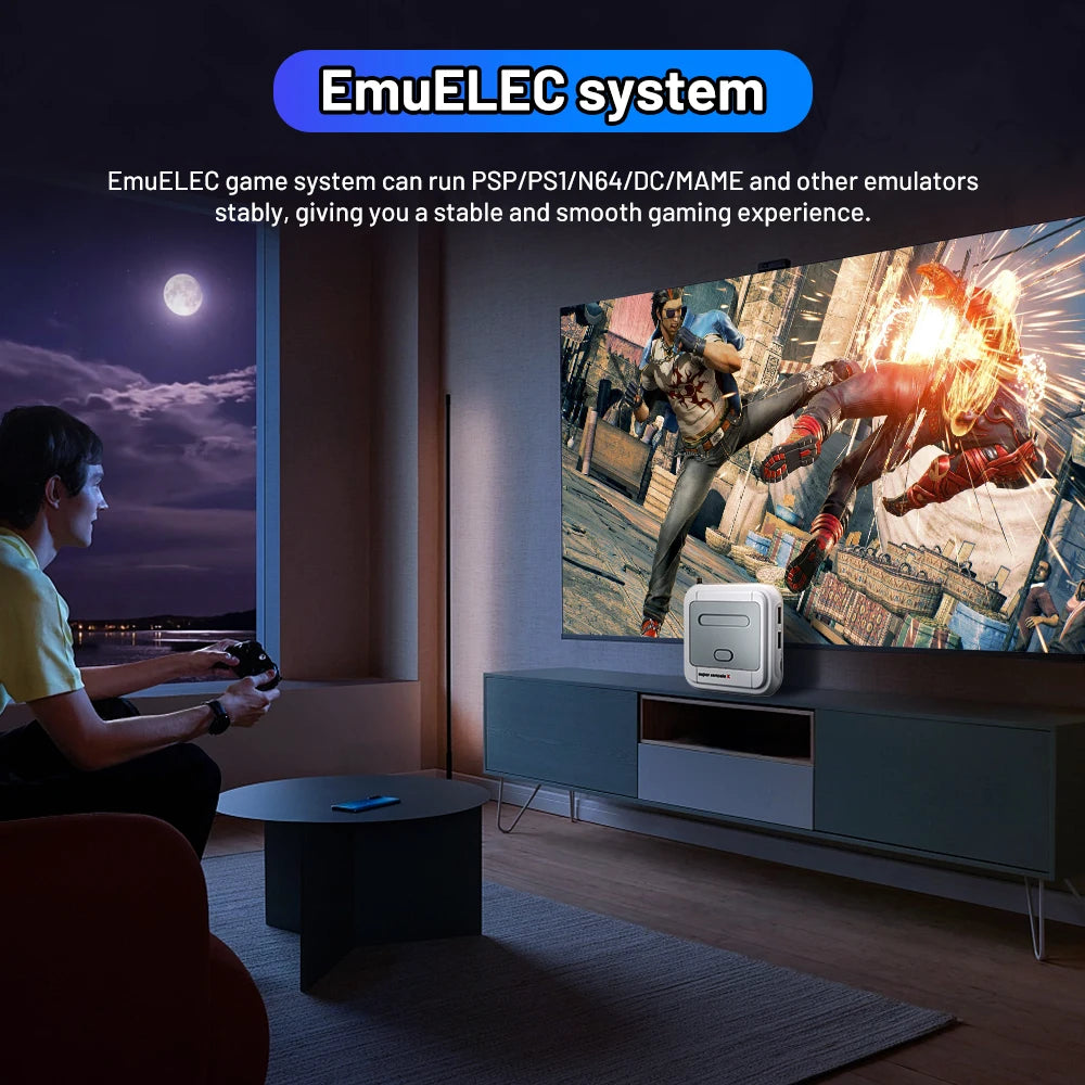 KINHANK Super Console X Game Box Retro Game Console 60000 Video Games for DC/MAME/Naomi with gamepads Game Player.