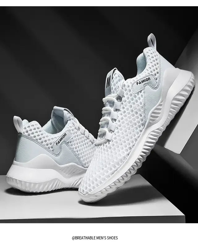 Sommer Tennis Casual Mesh Schuhe Atmungsaktive Hohl training fitness Plattform Weichen Boden Läuft Leichte Vulkanisierte Schuhe.