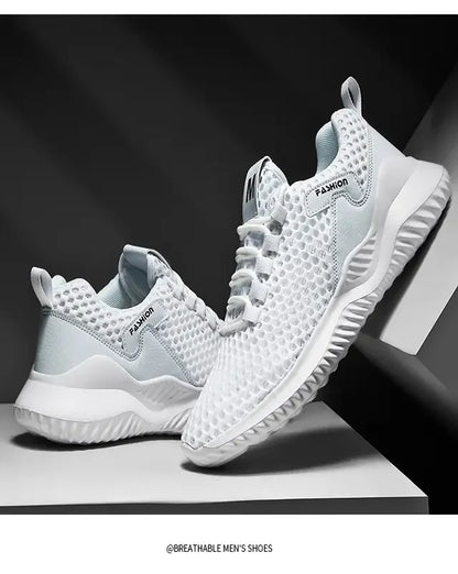 Sommer Tennis Casual Mesh Schuhe Atmungsaktive Hohl training fitness Plattform Weichen Boden Läuft Leichte Vulkanisierte Schuhe.