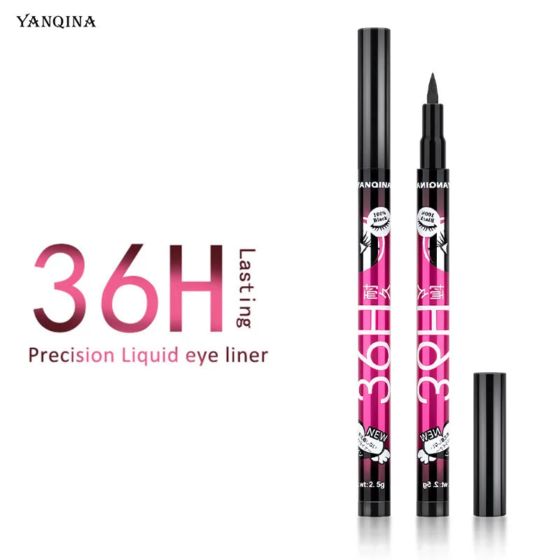 Hot Sale Makeup Black Liquid Eyeliner Waterproof Make Up Beauty Cosmestics Eye Liner Pencil Pen 8862#.