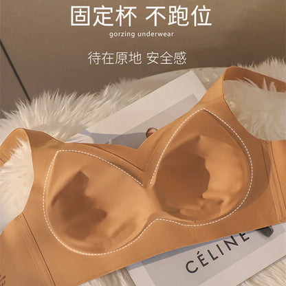 Lifting Goddess Front Buckle Sports Vest Underwear Adjustable Anti-Sagging External Expansion Gathering Beautiful Back Bra.