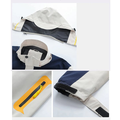 MANTLCONX New Waterproof Men's Jacket Coat Outdoor Hooded Men's Spring Jacket Windbreak Autumn Male Coat Fashion Clothing Brand.