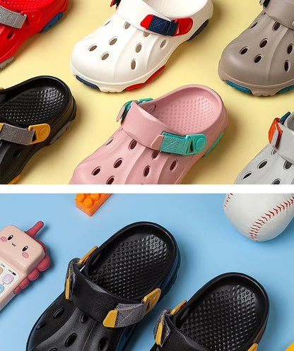 Children Shoes Boy Sandals Summer Cute Summer Clogs 3 To 7 Years Kids Indoor House Shoes Sneaker Casual Sports Boy Slipper Shoes.