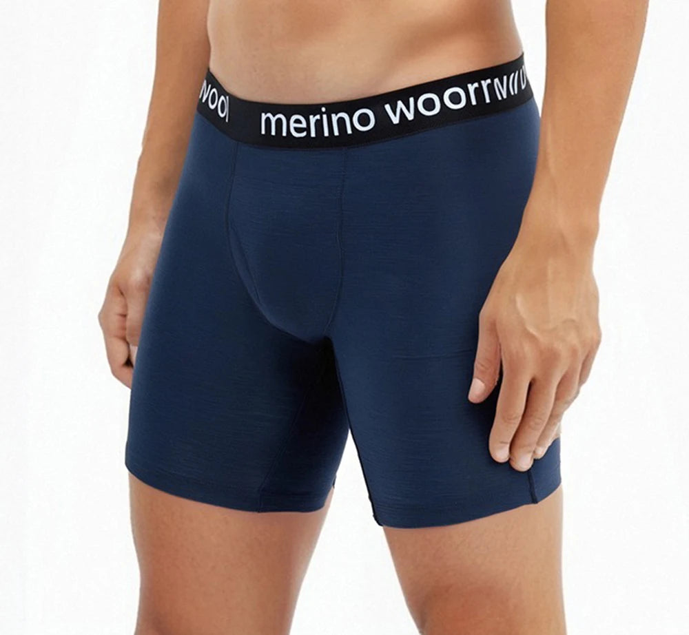 Herren-Boxershorts aus Merinowolle, Herrenunterwäsche, 100 % Merinowolle, Herren-Boxershorts aus Merinowolle, weich, bequem, atmungsaktiv, feuchtigkeitsableitend, USA-Größe