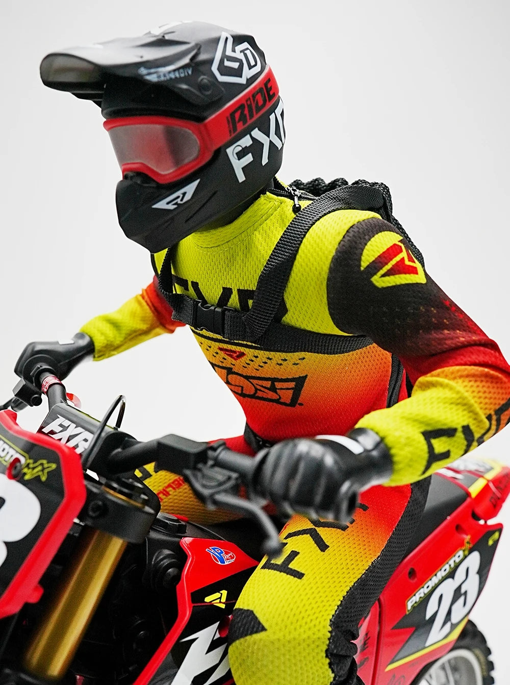 Ess-one+ Simulation Sound Group Engine Sound With Backpack For Losi 1:4 Promoto-mx Electric Remote Control Motorcycle Model Car.