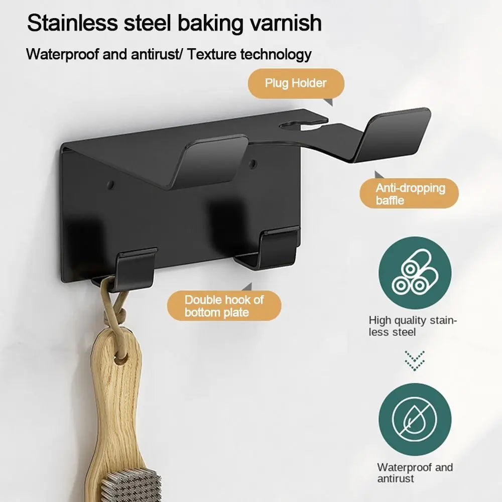 Nützliche Haartrockner halter Ständer Wand-Haartrockner Unterstützung Bad Organizer Lager regal Lager regale