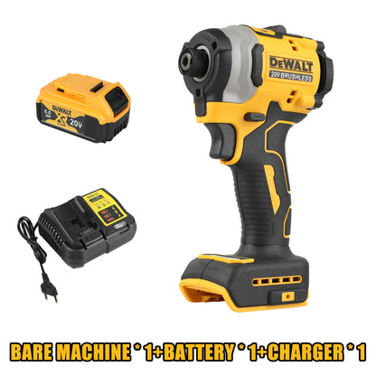 DeWalt DCF850 Bürstenloser 20-V-Lithium-Ionen-Schraubendreher, Bohrer und Auto-Reparatur-Elektrowerkzeug