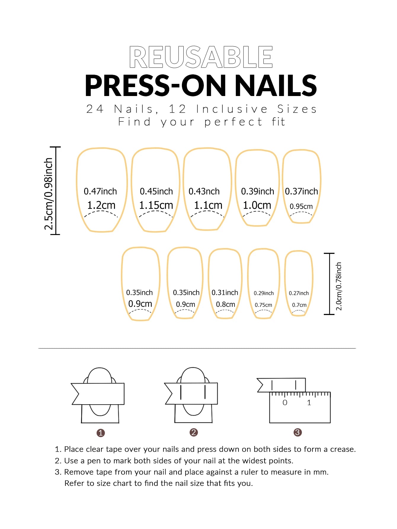 24pcs Medium Square White French Fake nails， Bow on nails Detachable And Reusable Jelly Glue 1pc Cuticle Pusher.