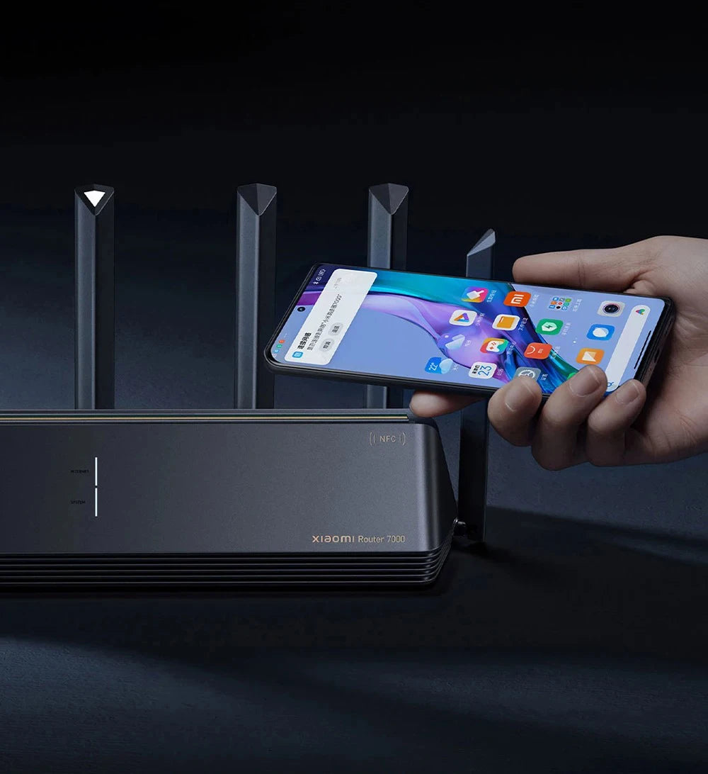 Original Xiaomi Mi Router BE7000 Tri-Band WiFi Repeater VPN 1GB Mesh USB 3.0 IPTV 4 X 2.5G Ethernet Ports Modem Signal Amplifier