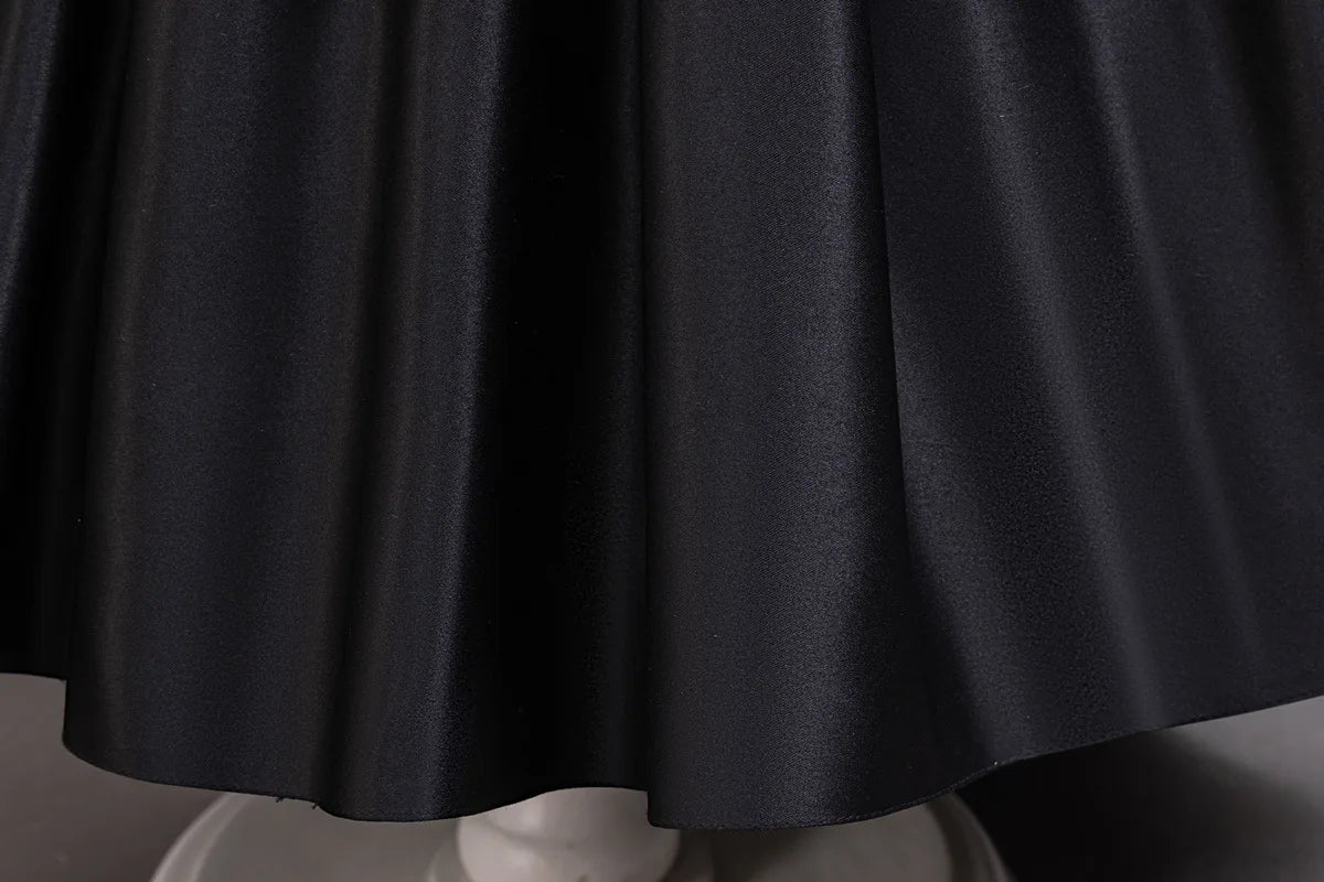 Performance Formelles Partykleid für Mädchen, Kinderkleidung, Paillettenkleider, aktive Kleider für Mädchen, Kinderkleidung, Schwarz, 3 bis 10 Jahre