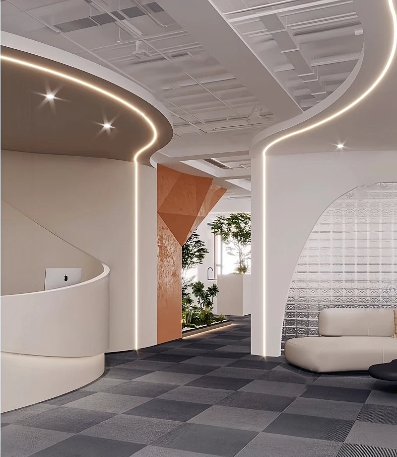 1M-10M Rimless LED Neon Rope Lamp Silicone Tube Diffuser Channel For WS2811 WS2812B Recessed Outdoor Ribbon Flexible Strip Light.