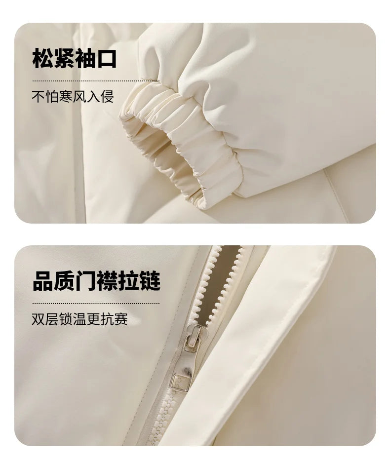 Korean Fashion Winter Men Hooded Parkas Casual Outdoor Windproof Men Clothing with Hood Thickened Warm Cotton Jacket for Men New.