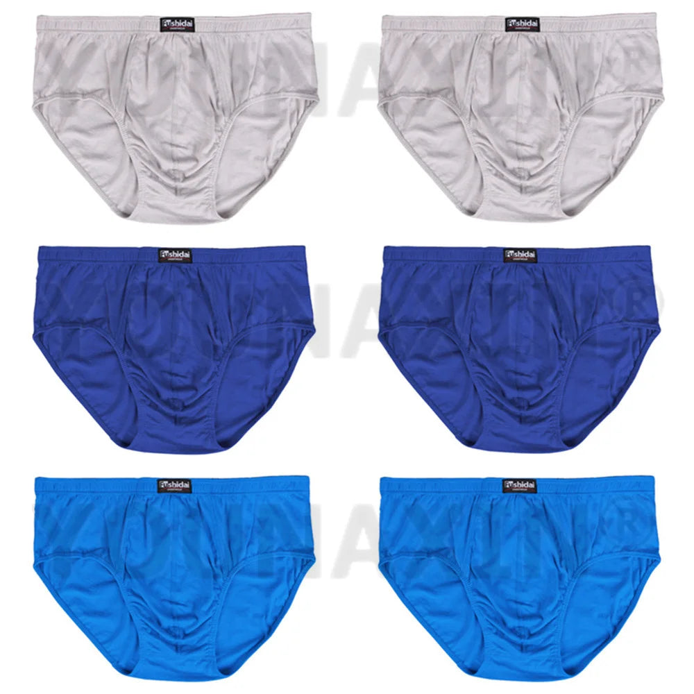 6 Stück große Slips große Unterwäsche für Männer Unterhosen Baumwolle Jungen Höschen Unterwäsche Männliche Schlüpfer XL 2XL 3XL 4XL 5XL 6XL 7XL 8XL