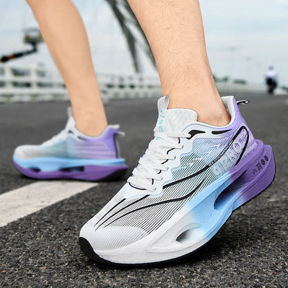 Cushioning Running Shoes 9PRO for Men Carbon Board Sneakers Outdoor Training Sports Lightweight Breathable Shoes Women's 2025.