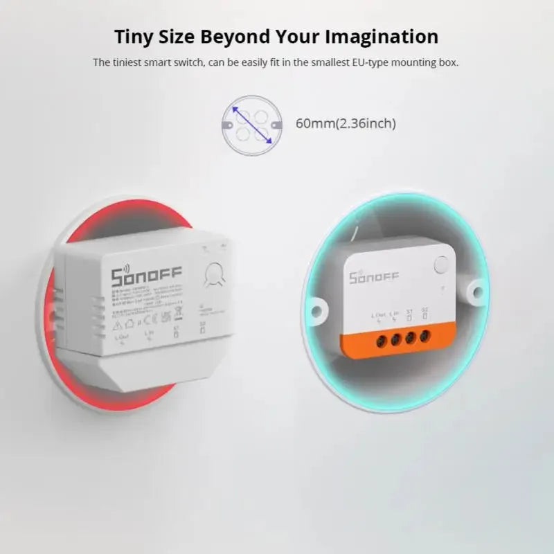 SONOFF ZBminiL2 ZigBee Smart Switch mit eWeLink APP Sprachsteuerung von Yandex Alice Alexa Google Home Assistant Salute Smart Home.