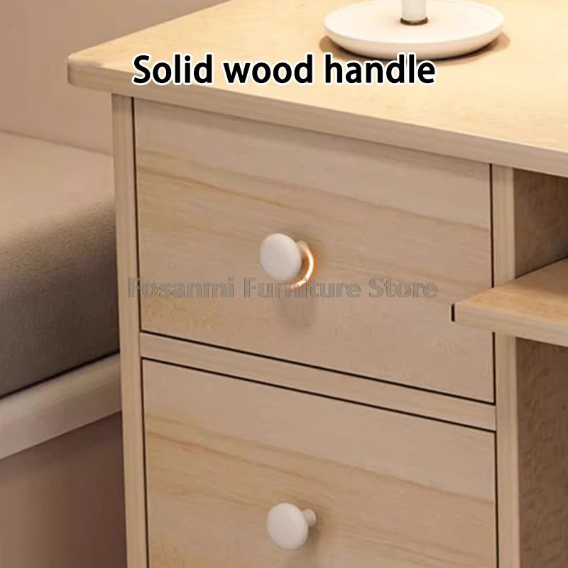 All-in-One-Computertisch mit Schubladen und Regal, moderner Bürotisch, Heim-Gaming-Schreibtisch für Schlafzimmer, PC-Gamer-Schreibtische