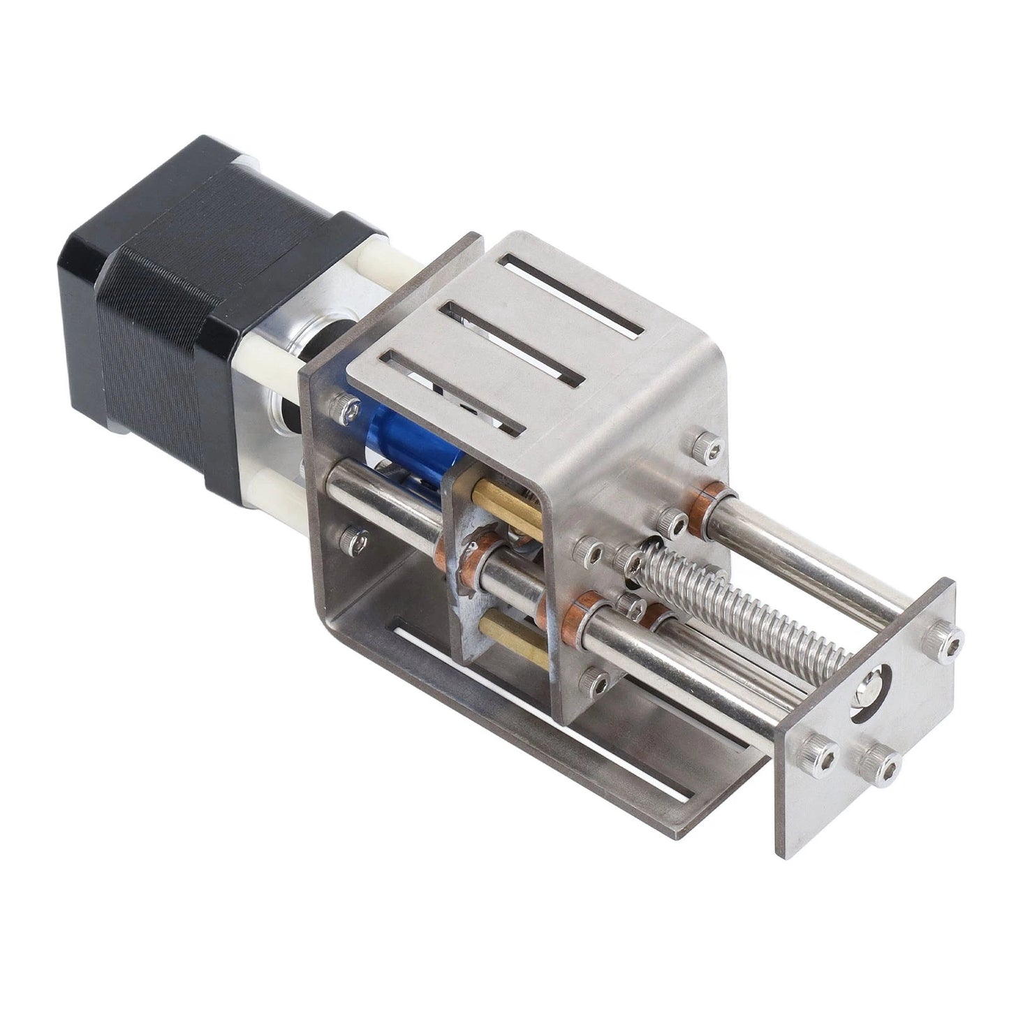 Achsen-Schiebetisch-Set, Splitter, stabile Leistung, 1,7 A, CNC-Achsen, Schiebetisch-Set, 100 mm Hub, 12 V, DIY für Holzbearbeitung