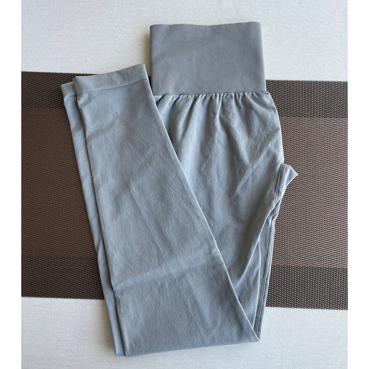 TKITK Solid Leggings Women Seamless Sports  Scrunch Bum Tights cycling shark pants Yoga shorts Gym navigation nv Workout wear