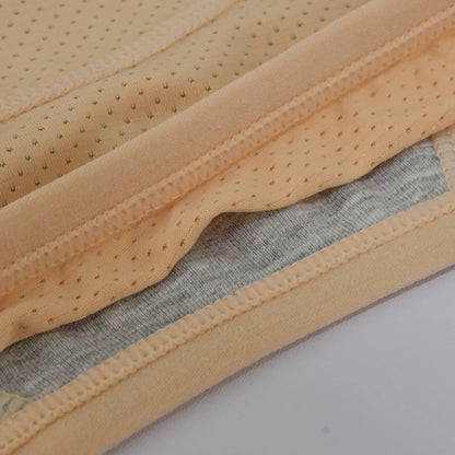 1pc Women's Leak Proof Menstrual Panties – Mid Waist Ice Silk Plus Size Waterproof Period Underwear Sexy Physiological Briefs.