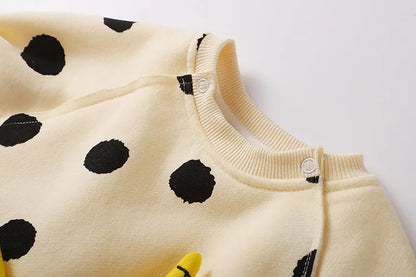 Frühling Baby Kleidung Banana Strampler Baumwolle Nachtwäsche Koreanische Neugeborene Kleidung Junge Mädchen Body Banana Dot Kleinkind Overall.