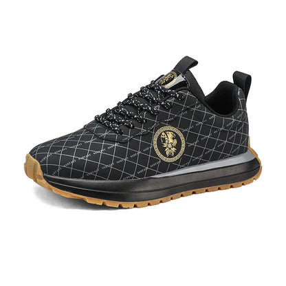 Genuine Leather Casual Shoes Men Designer Luxury Women Tennis Chunky Sneakers Muffin Sport Shoes Man Male Board Footwear