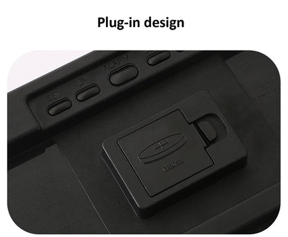 13 Zoll Pixel Digital Wanduhr Timer Positiv/Countdown/Stoppuhr Tischuhr mit Fernbedienung 12/24 Stunden LED Elektronische Uhren