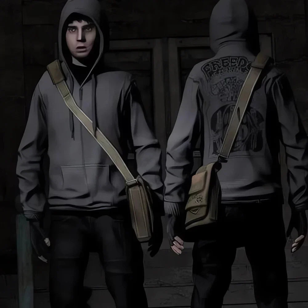 Simon Henriksson Kapuzenpullover mit Reißverschluss, Cry of Fear, Simon's Kapuzen-Cosplay-Sweatshirt, Winterpullover, Gamer-Geschenk, trendige ästhetische Hoodies.