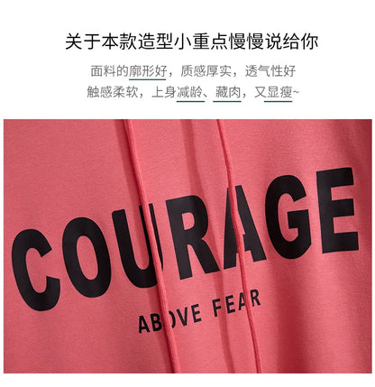 175 kg Plus Size Damen Büste 170 Frühling Herbst Lose Brief Kapuzenpullover Sweatshirt Schwarz Rot Weiß 4XL 5XL 6XL 7XL 8XL 9XL.