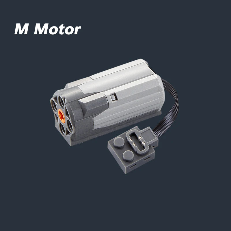 Technical Motor Battery Box Power Functions Parts IR Speed Servo Light Receiver PF APP Remote Control Car Building Blocks Bricks