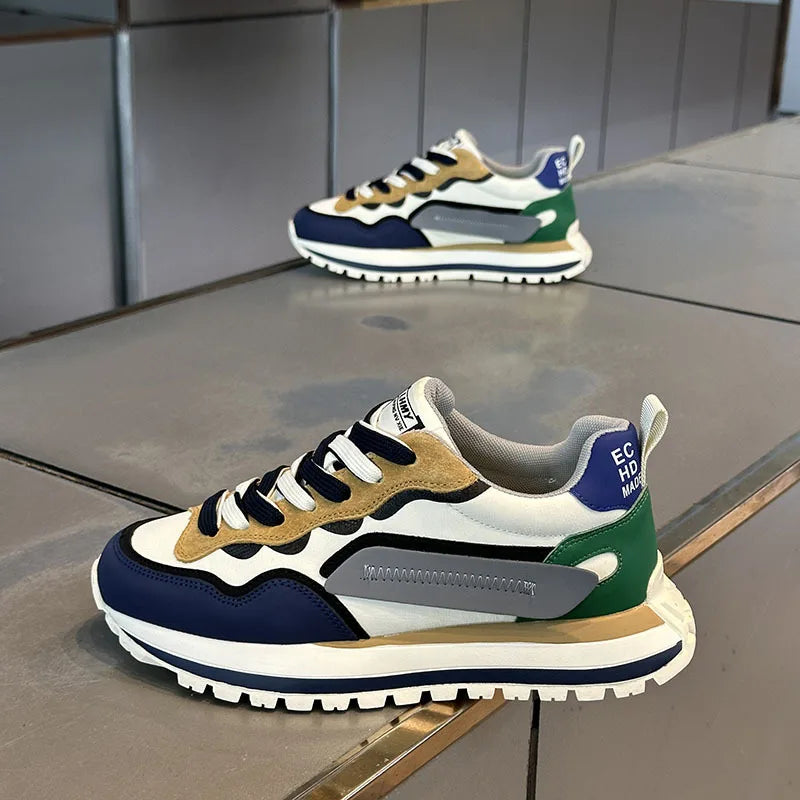 New Men's Sneakers Luxury Designer Casual Shoes for Men Platform Running Shoes Fashion High Quality Sports Shoes Tenis Masculino