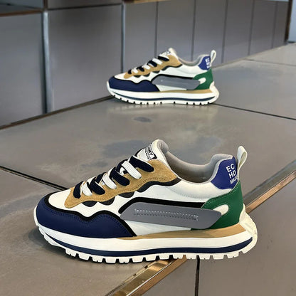 New Men's Sneakers Luxury Designer Casual Shoes for Men Platform Running Shoes Fashion High Quality Sports Shoes Tenis Masculino