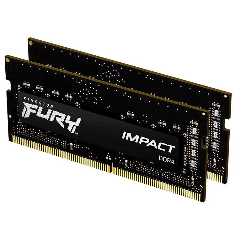 Kingston FURY Impact DDR4 RAM 32 16 8GB 3200MHz 2400 2666MHz SODIMM Memory 260Pin SODIMM PC4-19200 21300 25600 DDR4 Notebook RAM.