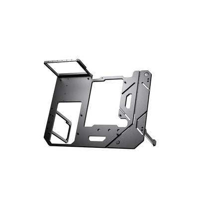 Granzon B-CE-X Open Frame Chassis Distro Plate Water Cooling Computer Case Vertical Horizontal, DIY Display.