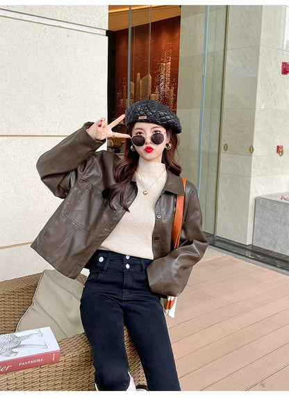 Langarm Beiläufige Dünne Pullover Mode Taste Grundlegende Gestrickte Tops Frauen Rollkragenpullover Koreanische Mode Einfache Chic Kleidung