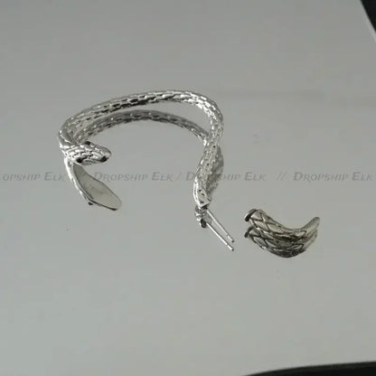 Snake Earring Clips Without Piercing Punk Non Pierced Clip Earrings Ear Cuffs for Women Men Fake Piercing Jewelry.