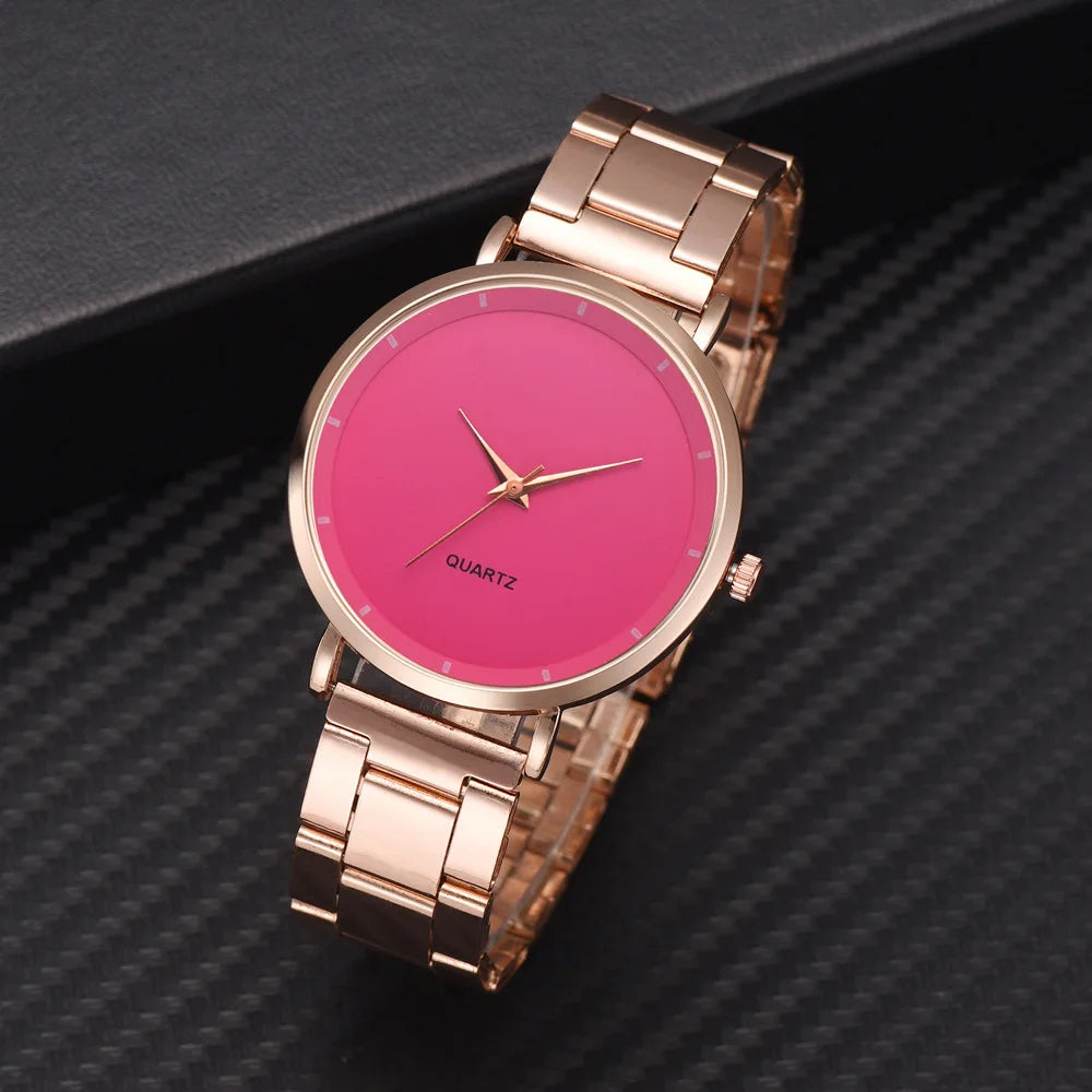 Rose Gold Women's Watches Luxury Lady Watches Business Quartz Wristwatches Gift Reloj Para Mujer Watch for Women Reloj Часы.