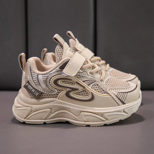 Autumn Children Sport Shoes Mesh Breathable Teenager Kid's Sneakers Boy's Girl's Running Shoes Trend Fashion Sport Shoes.