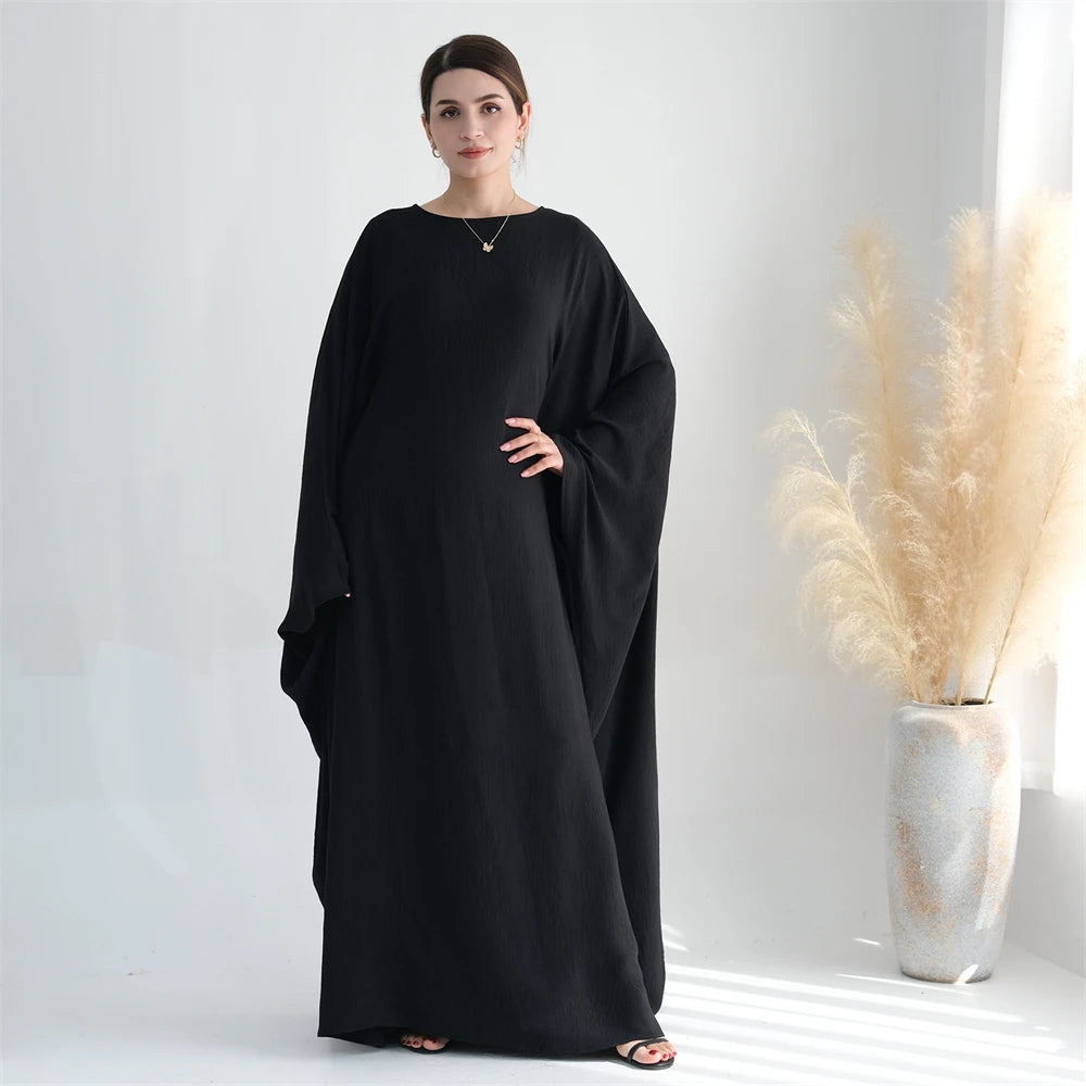 Ramadan Eid Baumwolle Leinen Khimar Abaya Set Dubai Muslim Sets Hijab Kleid Kaftan Abayas Kaftan Marocain Femme Vestidos Para Mujer