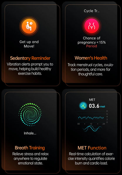 2025 New ECG+PPG Health Diagnosis Smartwatches Men Women Clock Uric Acid Lipid BP Heart rate Tracker NFC Sports Smart Watch IOS