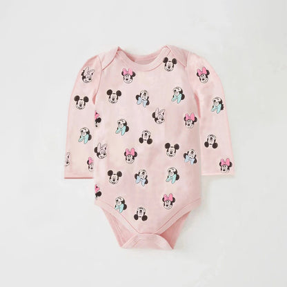 Sommer Baby Body Mickey und Minnie Neugeborenen Baby Kleidung Taste Design Baby einteiliges für 0-24 Monate Baby junge Mädchen Kleidung.