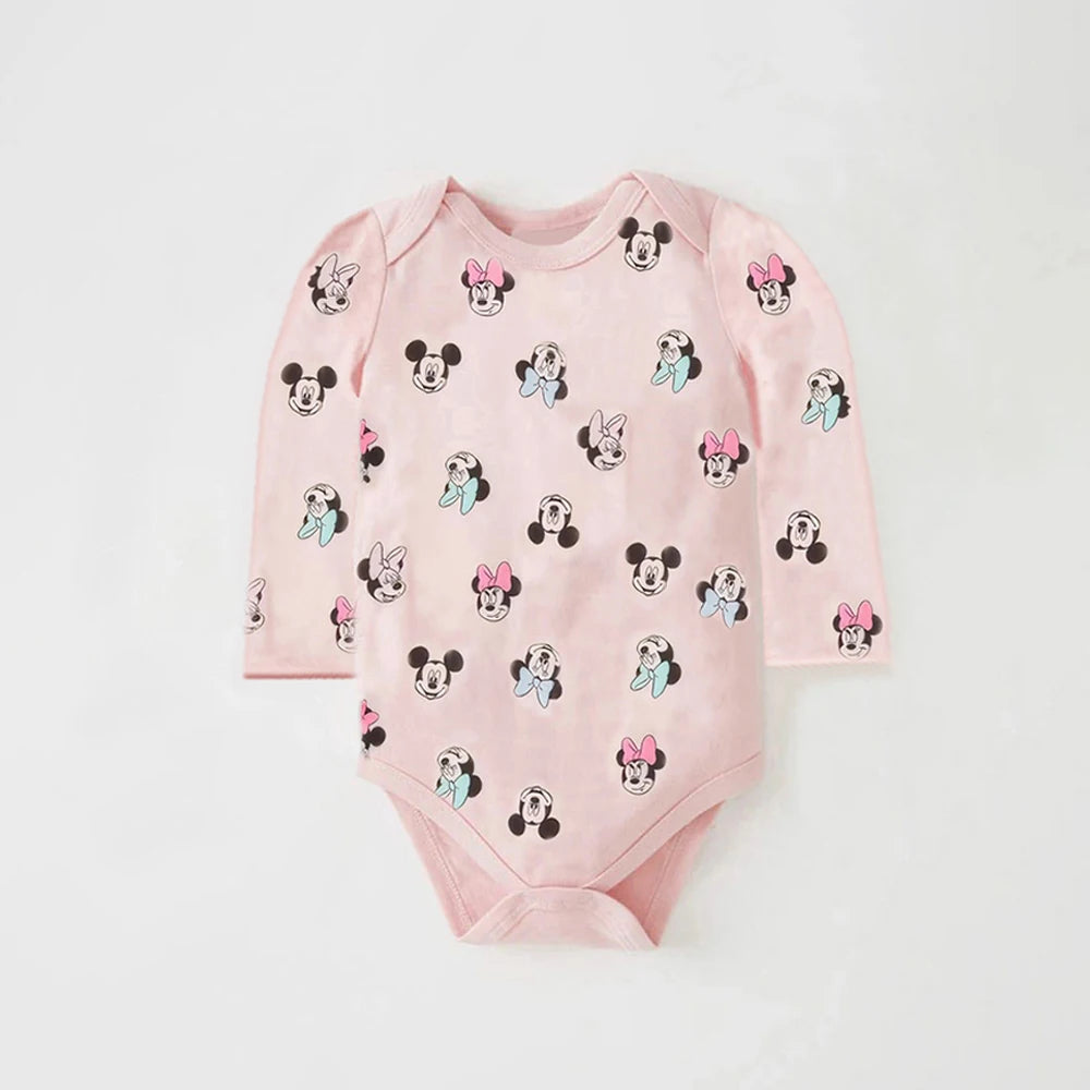 Mickey Mouse Baby Boy Stram pler Baumwolle lange Ärmel Baby Baby Boy Mädchen Overall Baby Mädchen einteilig & Body.