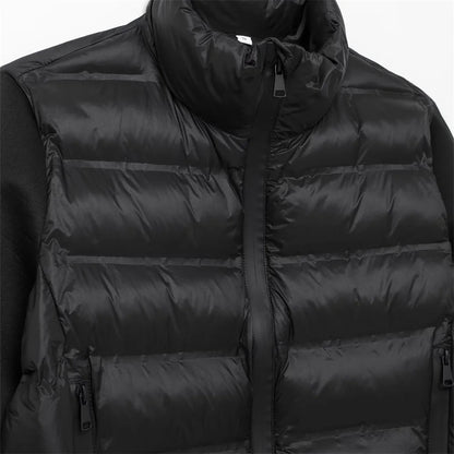 UNIZERA 2024 Herbst Neues Produkt Lässige Damenmode Schwarz Stehkragen Spleißen Kurze Jacke Baumwolljacke.